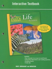 Holt Science & Technology: Interactive Textbook Life Science