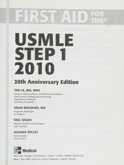 First Aid for the USMLE Step 1, 2010