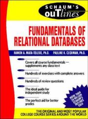 Schaum's Outline of Fundamentals of Relational Databases