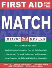 First aid for the match: insider advice from students and residency directors