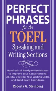 Perfect Phrases for the Toefl Speaking and Writing Sections (Perfect Phrases Series)