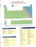 Study Cards to Accompany Chemistry