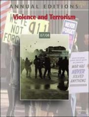 Annual Editions: Violence and Terrorism