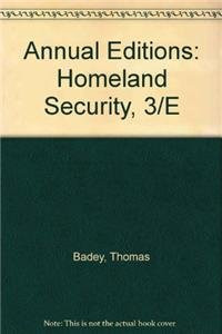 Annual Editions: Homeland Security, 3/e