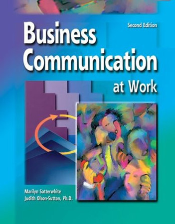 Business Communication At Work Student Text/Workbook/CD package 2003