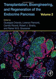 Transplantation, Bioengineering, and Regeneration of the Endocrine Pancreas: Volume 2