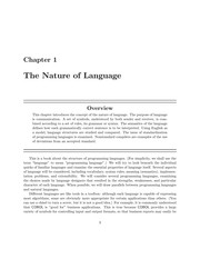 The Anatomy of Programming Languages