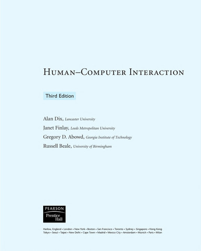 Human-Computer Interaction