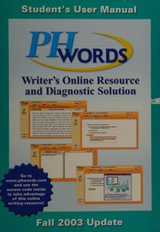 PH words: student's user manual with access code