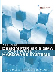 Applying Design for Six Sigma to Software and Hardware Systems (paperback)