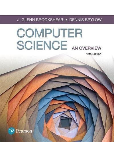 Computer Science: An Overview (What's New in Computer Science)