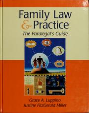 The paralegal's guide to family law and practice