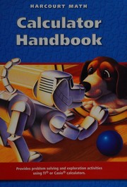 Harcourt Math Calculator Handbook