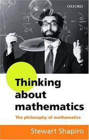 Thinking about Mathematics: The Philosophy of Mathematics
