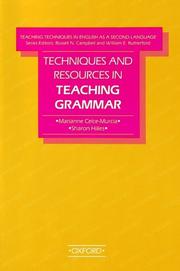 Techniques and Resources in Teaching Grammar (Teaching Techniques in English as a Second Language)