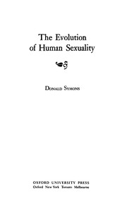 The Evolution of Human Sexuality