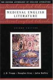 Medieval English Literature (Oxford Anthology of English Literature)