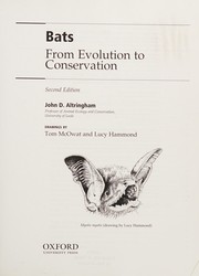 Bats: From Evolution to Conservation