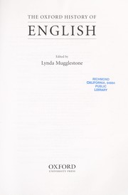 The Oxford history of English