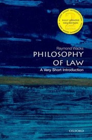 Philosophy Of Law A Very Short Introduction