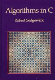 Algorithms in C (Computer Science Series)