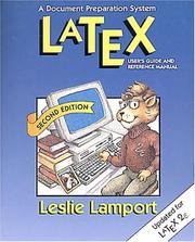 LATEX: a document preparation system : user's guide and reference manual
