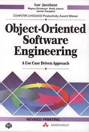 Object Oriented Software Engineering: A Use Case Driven Approach