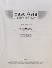 East Asia: A New History