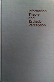 Information Theory and Esthetic Perception