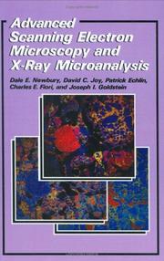 Advanced scanning electron microscopy and X-ray microanalysis