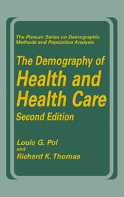 The demography of health and health care