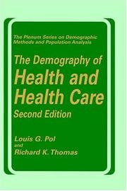 The demography of health and health care