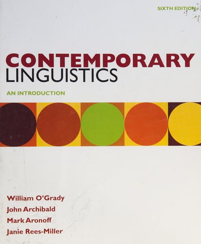 Contemporary Linguistics