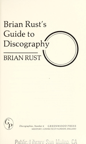 Brian Rust's guide to discography