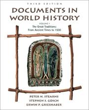 Documents in world history