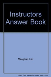Instructors Answer Book