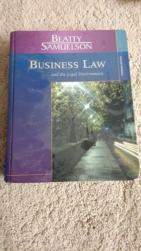 Business law and the legal environment