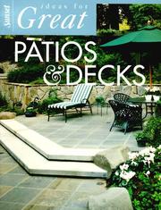 Ideas for great patios & decks