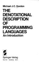 The Denotational Description of Programming Languages: An Introduction
