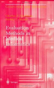 Evaluation Methods in Medical Informatics (Computers and Medicine)