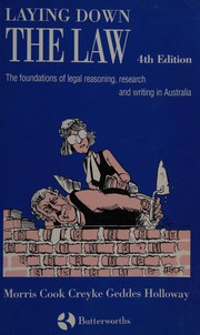 Laying down the law: the foundations of legal reasoning, research, and writing in Australia
