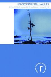 Environmental Values (Routledge Introductions to Environment: Environment and Society Texts)