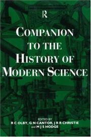 Companion to the History of Modern Science (Routledge Companion Encyclopedias)