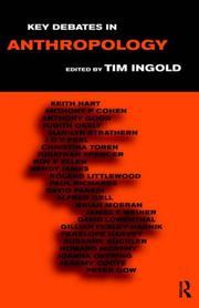 Key debates in anthropology