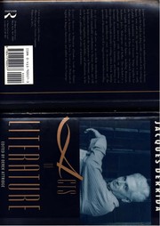 Acts of Literature