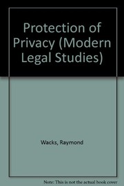 The protection of privacy