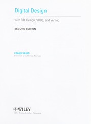Digital Design with RTL Design, VHDL, and Verilog