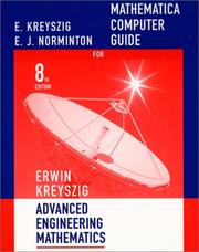 Mathematica Computer Manual to accompany Advanced Engineering Mathematics, 8th Edition