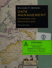 Data Management: Databases & Organizations