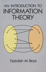 An Introduction to Information Theory (Dover Books on Mathematics)